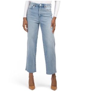 BlankNYC Baxter rib cage straight denim